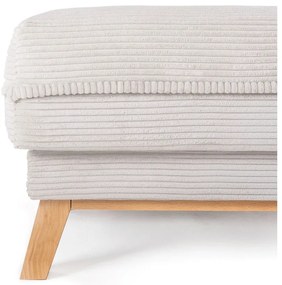 Бежова табуретка от рипсено кадифе Tori – Bonami Selection