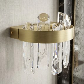 LED стенен аплик SWE075-W Brushed Gold