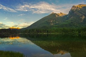 Фототапет – Езеро край планини