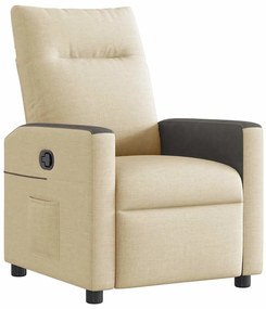 4104829 vidaXL Наклоняем стол, кремав, текстил