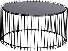 Кафе-маса Temporal Round-Черно