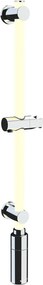 Стенна душ релса в сребрист цвят 74 cm LED – Wenko