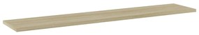 805384 vidaXL Рафтове за етажерка, 4 бр, дъб сонома, 100x20x1,5 см, ПДЧ