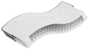 372954 vidaXL Матрак бонел пружини Medium 90x190 см единичен размер