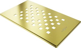 Mexen Hugo панел за душ кабина, златен - 42910050