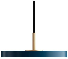 LED висящо осветително тяло петролено с метален абажур ø 15 cm Asteria Micro – UMAGE