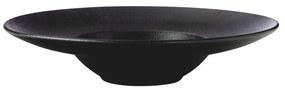 Черна керамична чиния ø 28 cm Caviar - Maxwell &amp; Williams