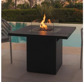 Planika Square Table GAS - Екстериорна газова камина 79,7x90 см 10kW