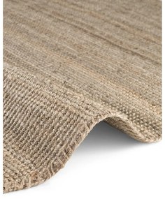 Кръгъл килим от юта в кафяво-сив цвят ø 160 cm Bouclé Jaipur – Hanse Home