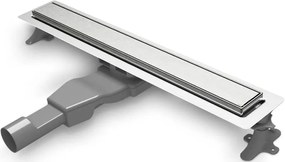Душ канал Wirquin Flat Linear II-сиво