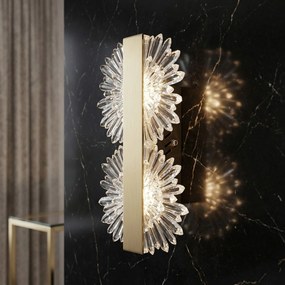 СТЕНЕН LED АПЛИК G147-2W GOLD BRUSH