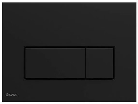 Ravak X01744 - Бутон за смиване UNI SLIM 24,7x16,5 cm черен