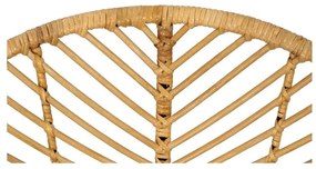 Комплект от 2 ратанови стола за хранене Carla и черна маса Strong - Bonami Essentials