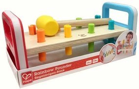 Hape - Дървена играчка с чукче Дъга