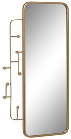 Стенно огледало със закачалка 55x100 cm Maze – Ixia