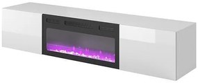 TV шкаф с вградена камина  LIVO RTV-180W K