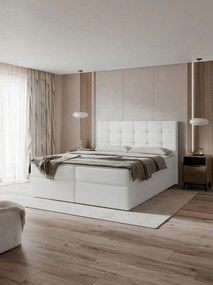 Тапицирано легло Luanda-180 x 200-White