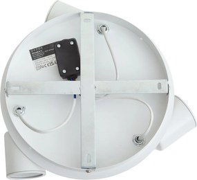 Модерен спот за баня бял 3 светлини IP44 - Ducha