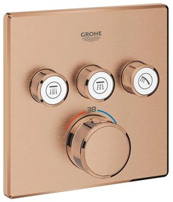 Термостат за вграждане 29126DL0 Grohtherm SmartControl, Grohe, с 3 извода
