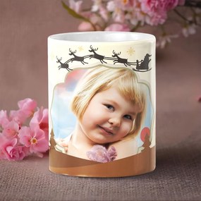 Чаша със снимка - коледна магия