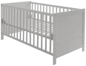 Светлосиво детско легло 70x140 cm - Roba