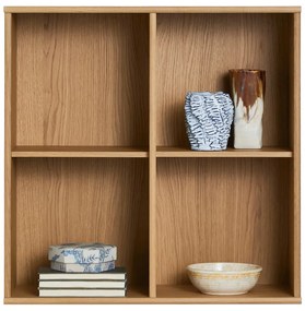 Висяща библиотека от декор от дъб в естествен цвят70x70 cm Mistral – Hammel Furniture