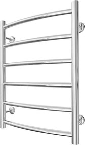 Хавлиена лира за баня INOX CLASSIC 120W/230V 57x43 cm неръждаема стомана/лъскав хром