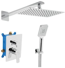 Novaservis - Душ к-кт със скрит кран METALIA ECO лъскав хром