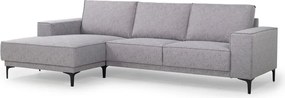 Светлосив ъглов диван (ляв ъгъл) Copenhagen - Scandic