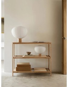 Бежови декоративни кутии за съхранение с капаци в комплект от 2 бр. от изкуствена кожа 40x30x11 cm Sahla – Blomus