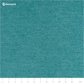 Тюркоазен ъглов разтегателен диван (ляв ъгъл) Leon - Bobochic Paris