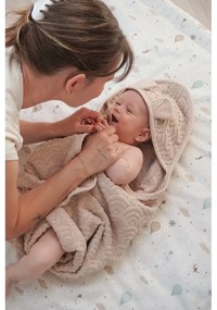 Бебешко одеяло от органичен памук в цвят слонова кост 90x120 cm Dreamland – Cam Cam Copenhagen