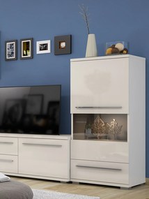 Витрина Realm 1D1S-бежово