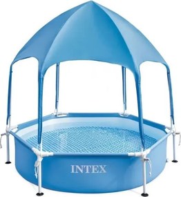 Сглобяем басейн Intex Canopy Metal Frame 28209NP, 183 x 38 cm