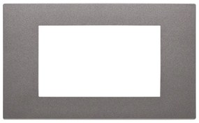 VIMAR 30654.22 Декоративна рамка Linea, 4M, Metal,