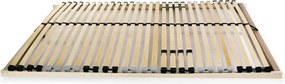 246447 vidaXL Подматрачна рамка с 28 ламела, 7 зони, 120x200 см