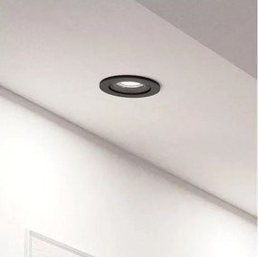 Eglo 902256 - LED вградено точково осветително тяло BARRANCO 1xGU10/4,5W/230V черен