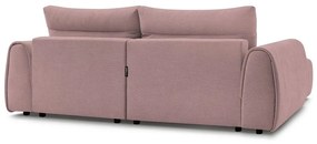 Светлорозов ъглов диван Aden – Bobochic Paris