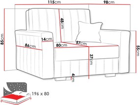 Фотьойл - легло Viva Glam I-Gkri