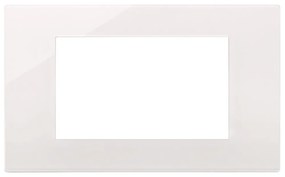VIMAR 30654.40 Декоративна рамка Linea, 4M, Reflex white,