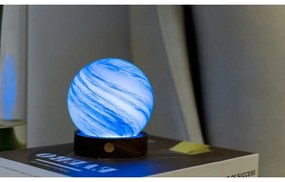 Кафява/в тъмно естествен цвят светлинна декорация с USB ø 8 cm Polar Cloud – Gingko