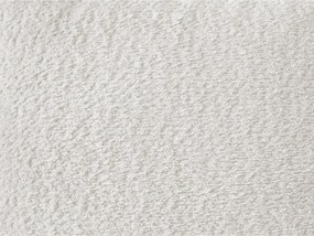 Бял ъглов диван от прежда с примки от букле (ляв ъгъл) Azra – Bobochic Paris