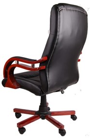 Черен масажен стол на колела с дистанционно управление BSL004M