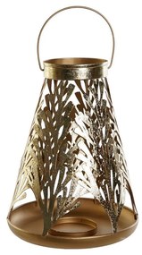 Latern DKD Home Decor Златен Метал 25 x 25 x 42 cm