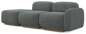 Сив модулна лежанка (десен ъгъл) Ailani – Makamii