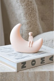 Светлорозова детска нощна лампа Moon Shell – Cam Cam Copenhagen