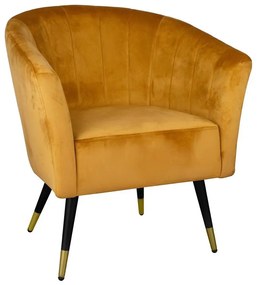 Eglo 424119 - Armchair AMPAHA 78x70 см жълт