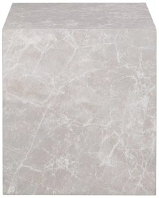 Странична масичка от декор от мрамор 40x40 cm Prague – House Nordic