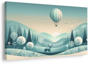 Картина на платно – Елен под балон