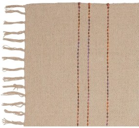 Бежова памучена пътека 80x200 cm Alba – Hübsch